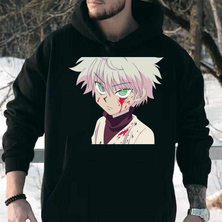 Anime Embroidered Hoodie t-shirt