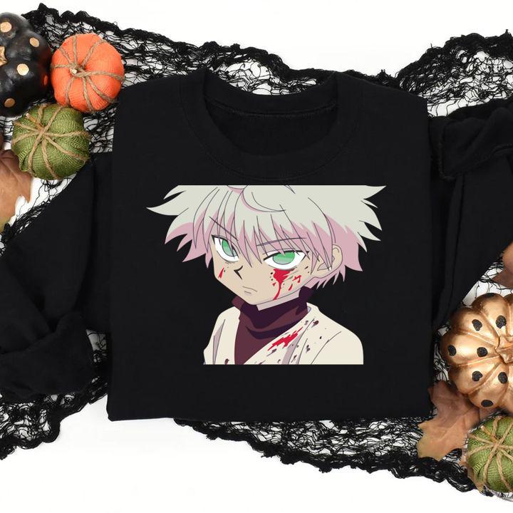 Anime Embroidered Hoodie t-shirt