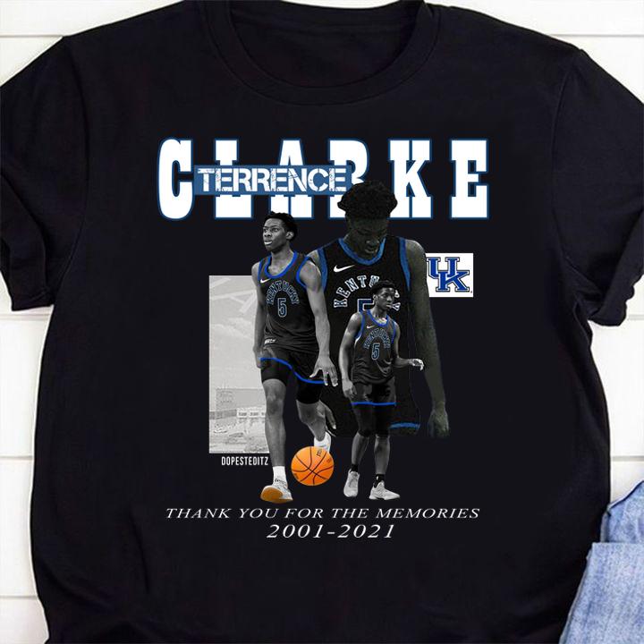 Terrence Clarke Kentucky Wildcats t-shirt 20 MOTHERDAYSHIRTS NEWS