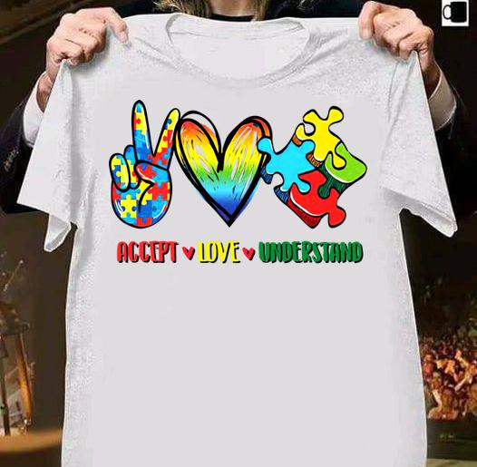 Accept Adapt Advocate Autism Awareness t-shirt 1 Clothing, MOTHERDAYSHIRTS NEWS
