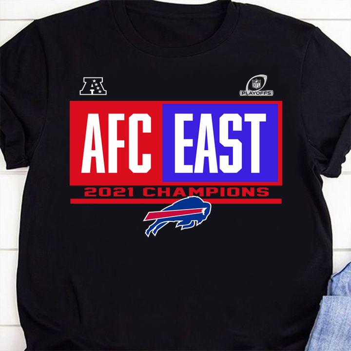 Buffalo Bills AFC East 2021 Champions t-shirt 68 mydisneyshirt news