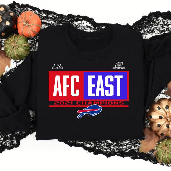 Buffalo Bills AFC East 2021 Champions t-shirt