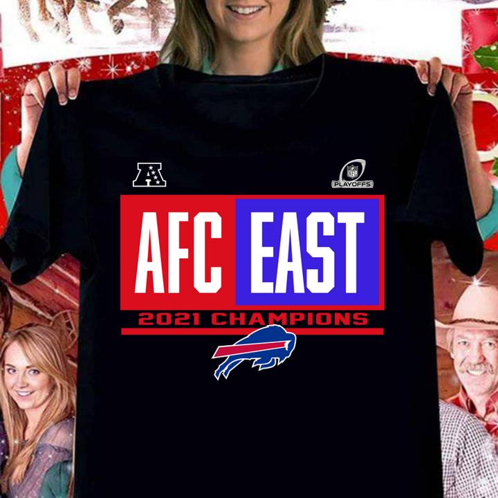 Buffalo Bills AFC East 2021 Champions t-shirt