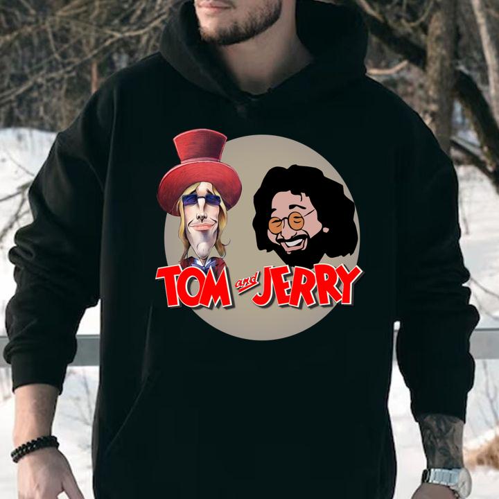 Tom Petty and Jerry Garcia Dead Mickey Hart t-shirt