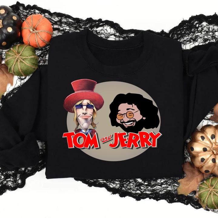 Tom Petty and Jerry Garcia Dead Mickey Hart t-shirt