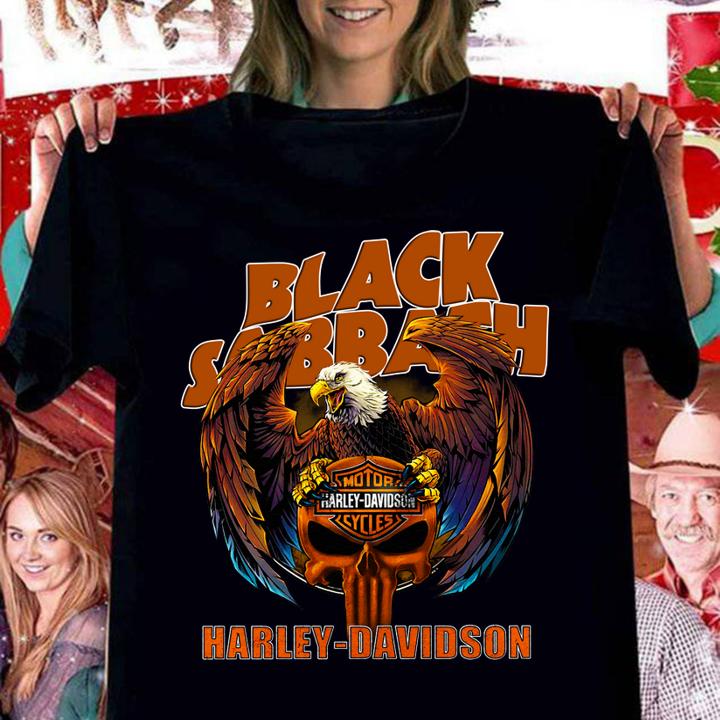 Eagle Black Sabbath Harley Davidson t-shirt