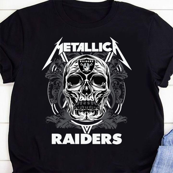 Skull Metallica Raiders t-shirt 77 mydisneyshirt news