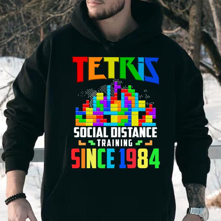 Tetris Social Distance Training Since 1984 t-shirt
