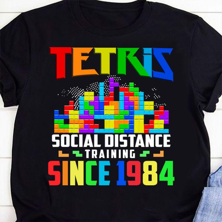 Tetris Social Distance Training Since 1984 t-shirt 78 mydisneyshirt news