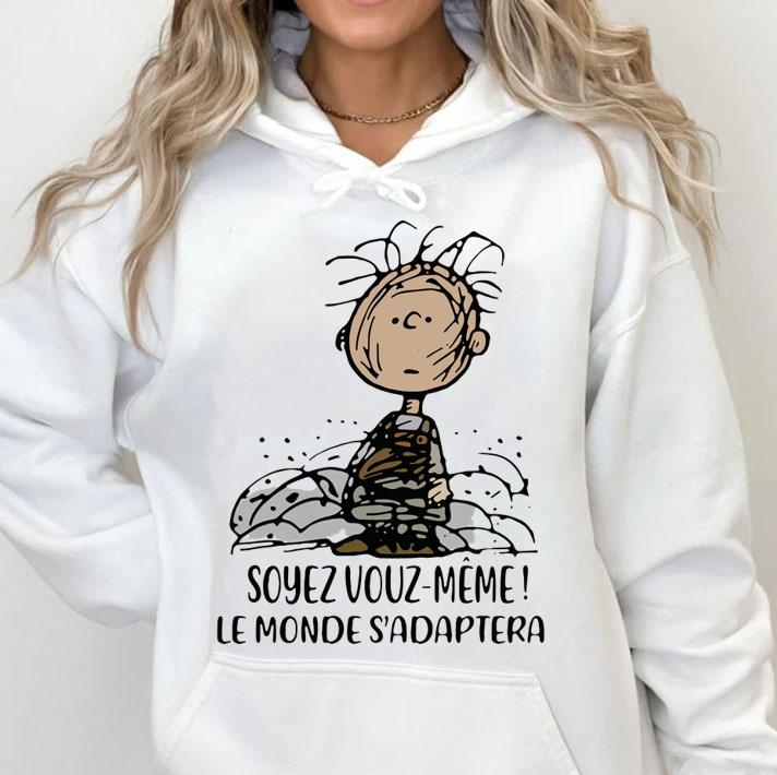 Charlie Brown Soyez Vous Meme Le Monde Adapter t-shirt
