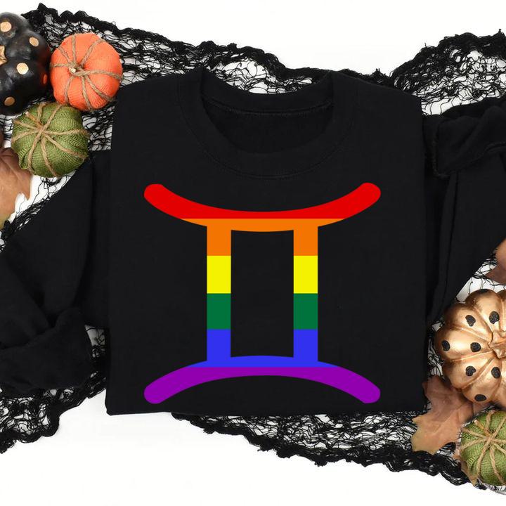 Gemini Lgbt Pride Gemini Lgbt Outfit t-shirt