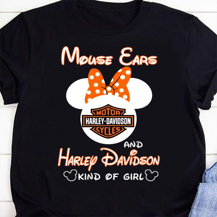 Mickey Mouse Cars And Harley Davidson Kind Of Girl t-shirt 42 mydisneyshirt news
