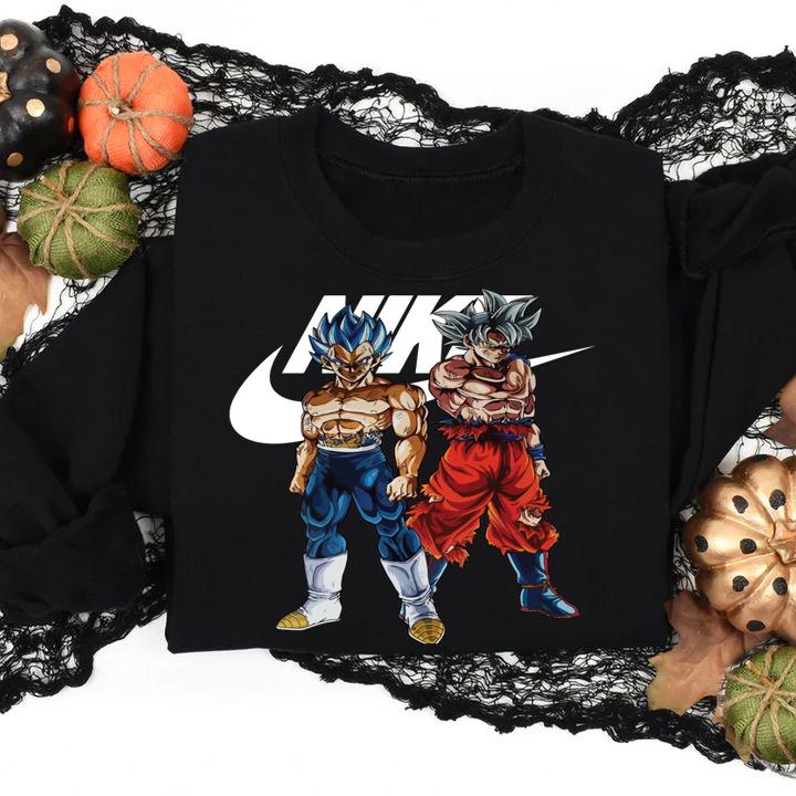 Nike Son Goku and Vegeta Dragon Ball Super t-shirt