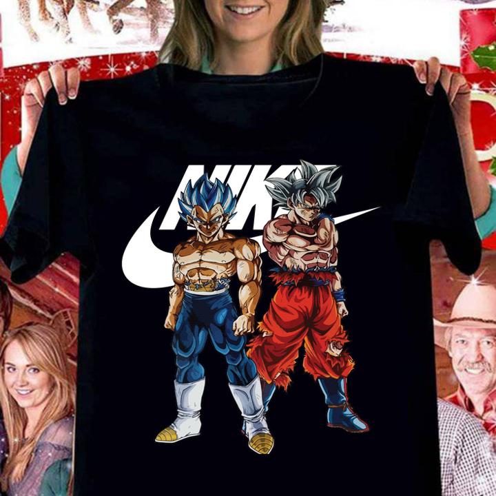 Nike Son Goku and Vegeta Dragon Ball Super t-shirt
