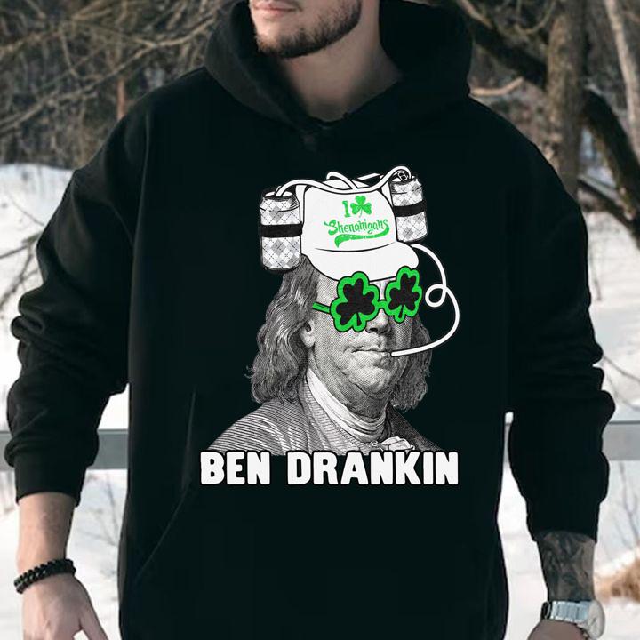 Vintage Ben Drankin Beer St. Patrick's Day Apparel Holiday t-shirt