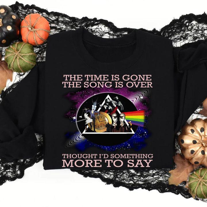 Pink Floyd the time is gone the song is over thought Time lyrics t-shirt