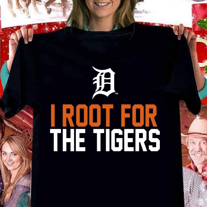 Detroit Roots I Root For The Tigers t-shirt