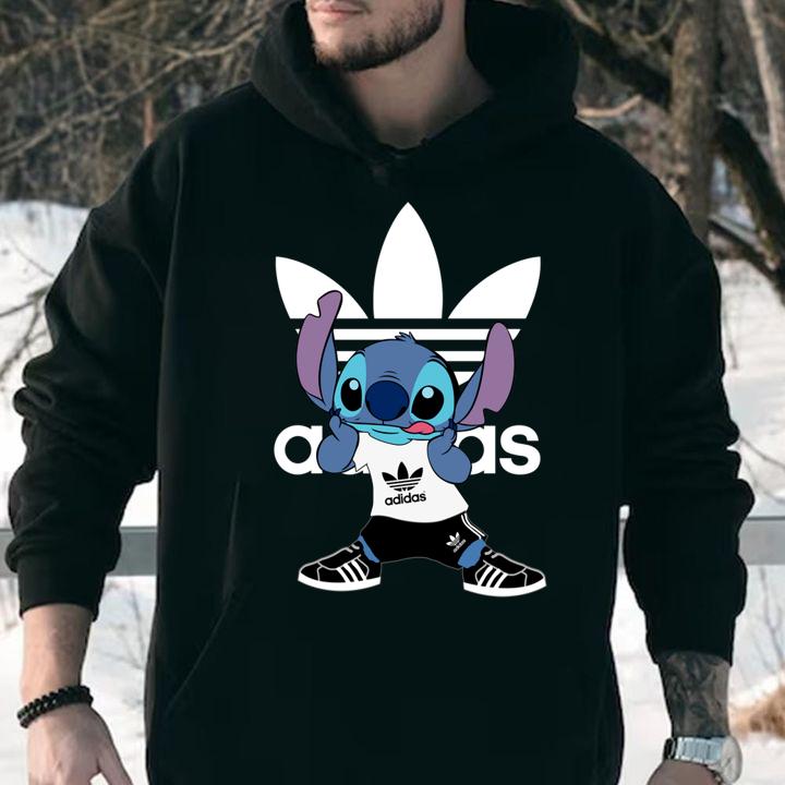 Pretty Adidas Mashup Stitch t-shirt
