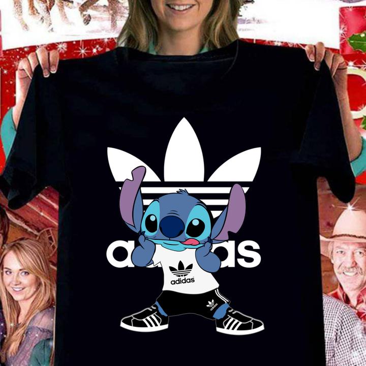 Pretty Adidas Mashup Stitch t-shirt