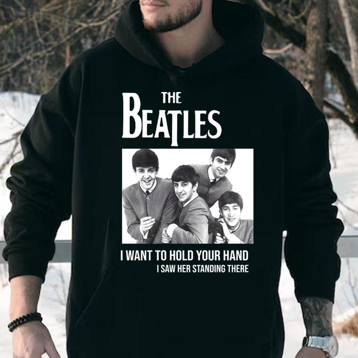 The Beatles I Want To Hold Your Hand I Saw Her Standing There t-shirt