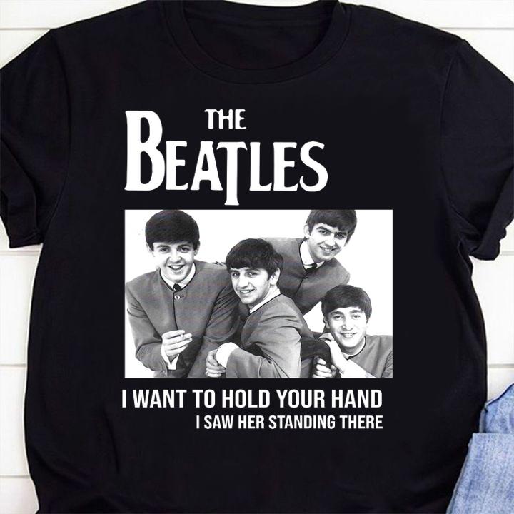 The Beatles I Want To Hold Your Hand I Saw Her Standing There t-shirt 11 mydisneyshirt news