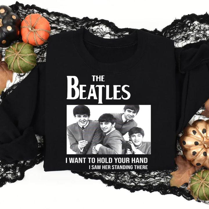 The Beatles I Want To Hold Your Hand I Saw Her Standing There t-shirt