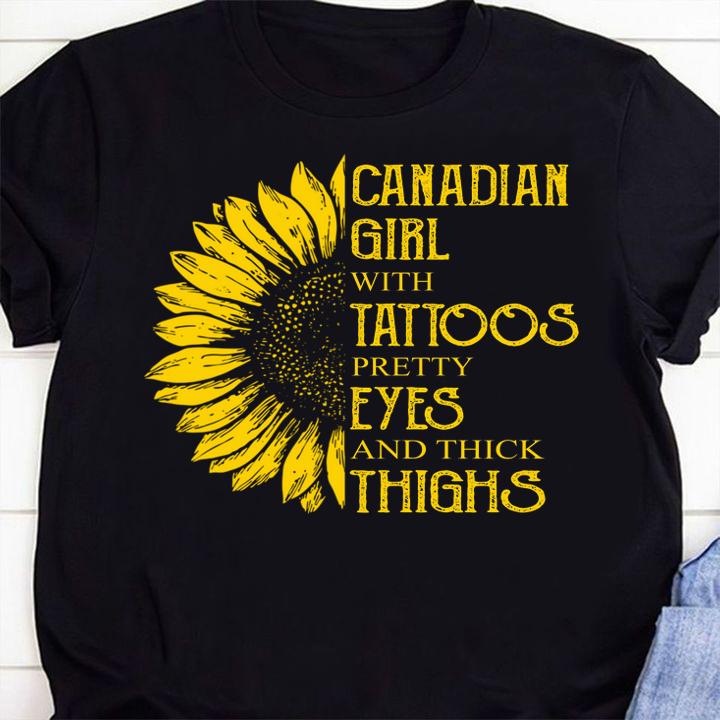 Womens Canadian Girl Tattoos Pretty Eyes Thick Thighs t-shirt 5 mydisneyshirt news