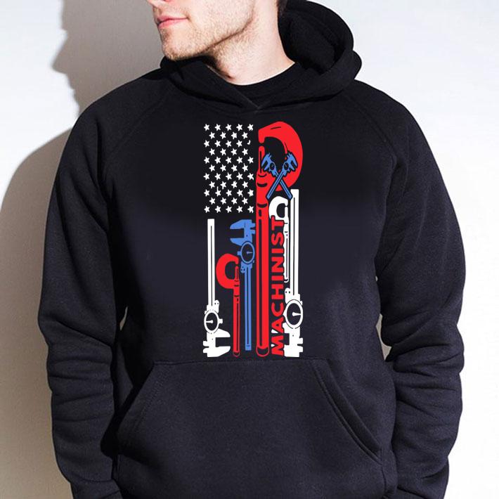 Machinist American Flag Vintage t-shirt