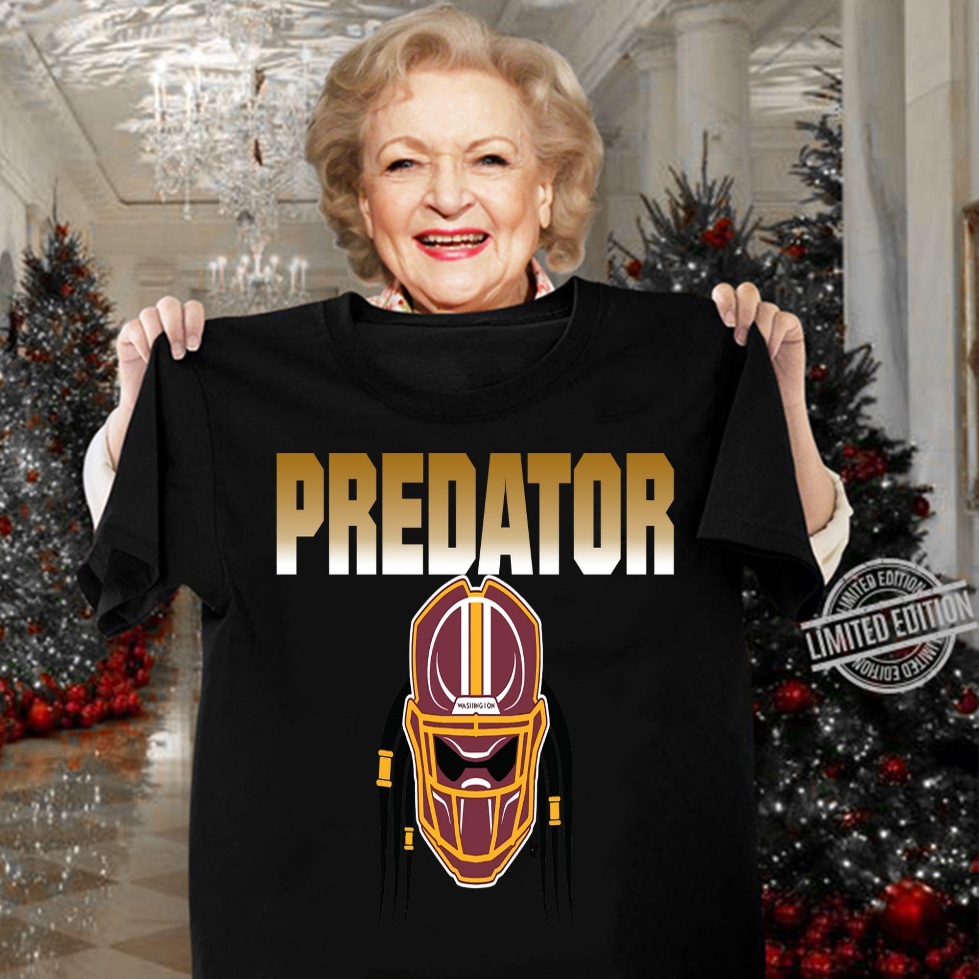Predator Chase Young Washington Redskins Team Football t-shirt woman shirt