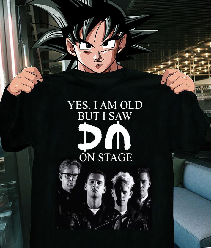 Yes i am old but i saw Depeche Mode Logo on stage t-shirt