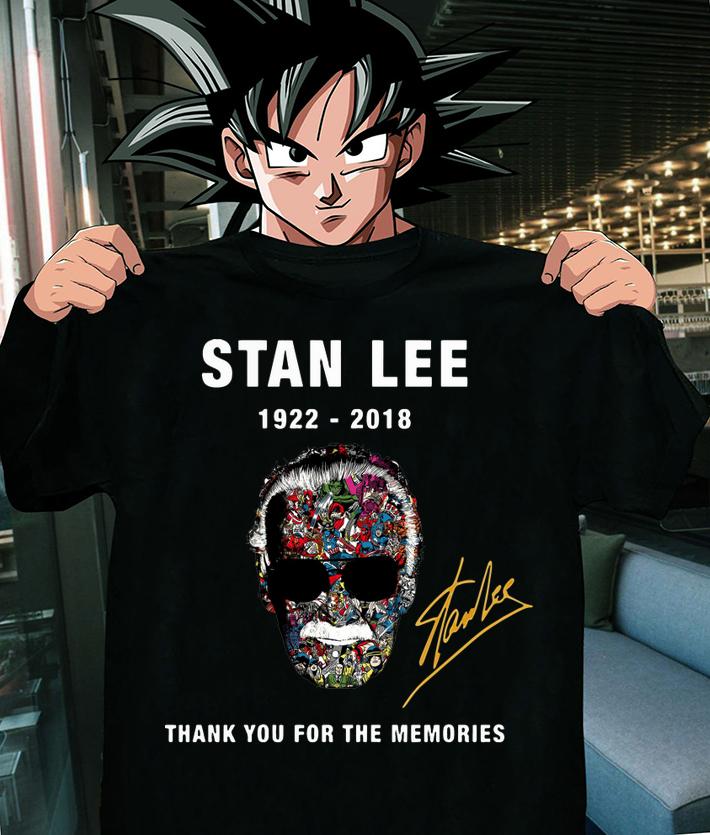 Spl Stan Lee thank you for the memories t-shirt