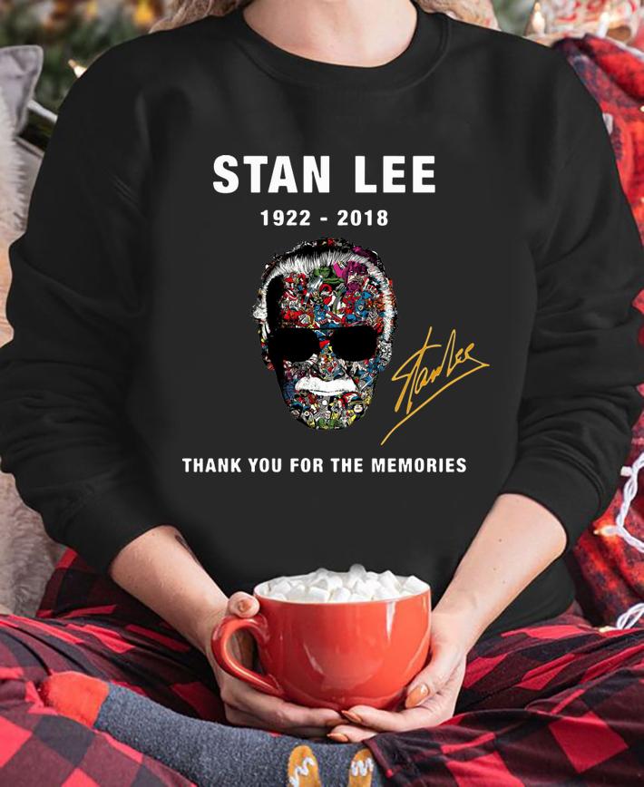 Spl Stan Lee thank you for the memories t-shirt