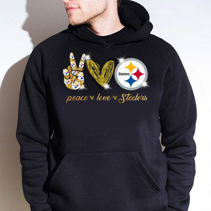 Peace Love Steelers t-shirt hoodie