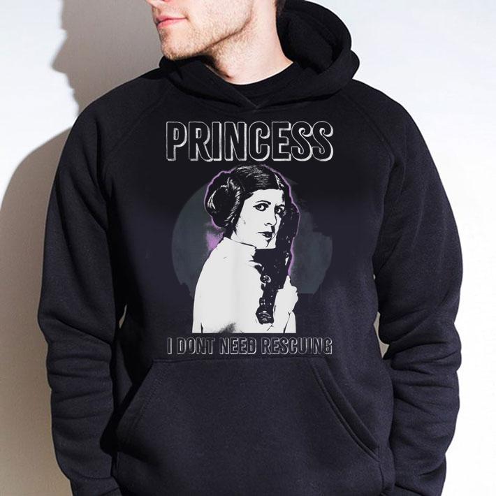 Star Wars Princess Leia I Don't Need Rescuing t-shirt hoodie