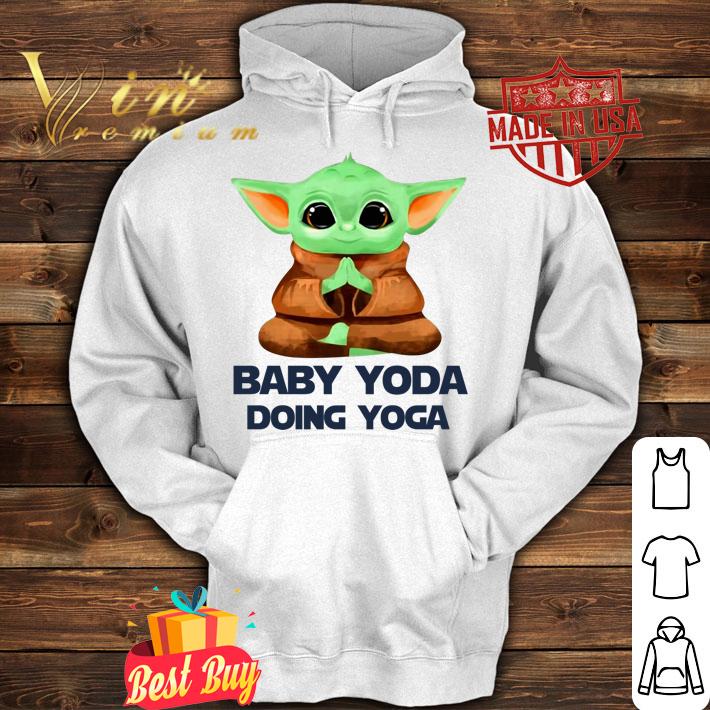 Star Wars Baby Yoda Doing Yoga t-shirt 2 Star Wars Baby Yoda Doing Yoga t-shirt 2