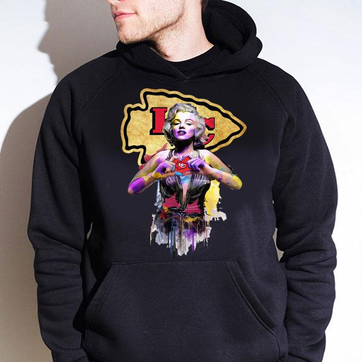 Marilyn Monroe Love Kansas City Chiefs t-shirt