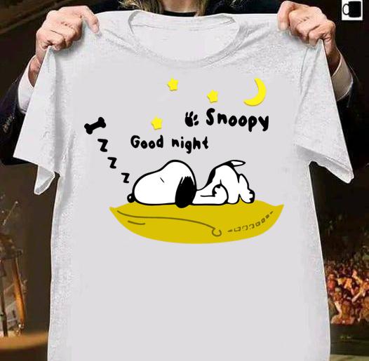 Snoopy Goodnight Star t-shirt 1 Clothing, Nursedaytee News