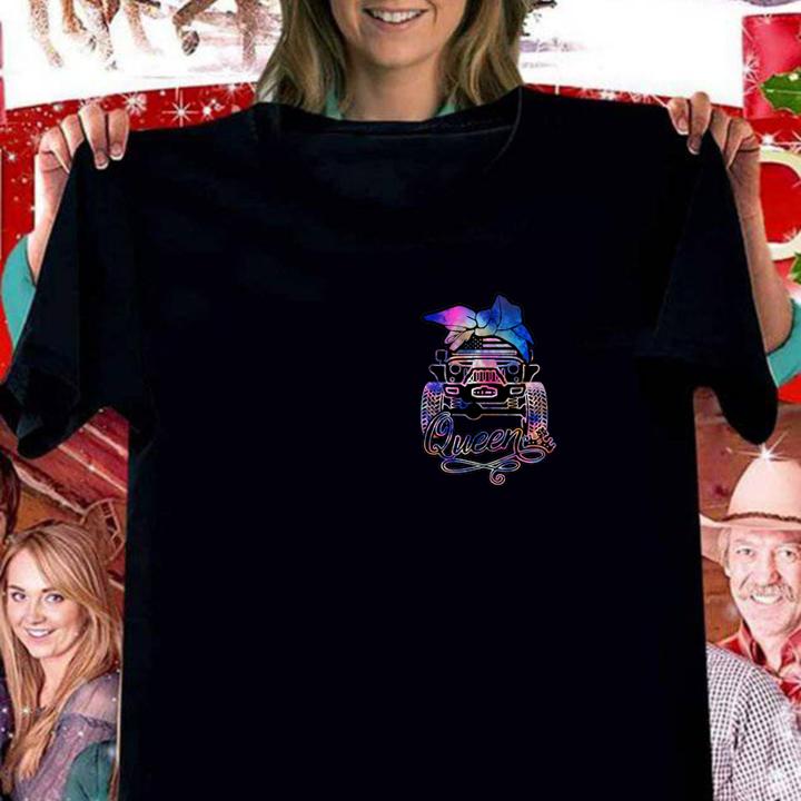 King Couple Shirts King And Queen Jeep Queen t-shirt