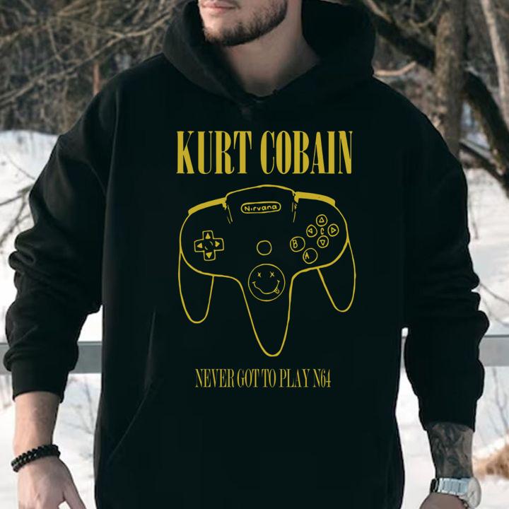 Kurt Cobain Never Got To Play N64 t-shirt