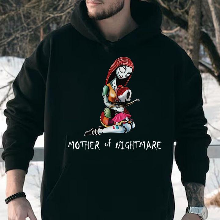 One girl mother of nightmare sally jack skellington t-shirt