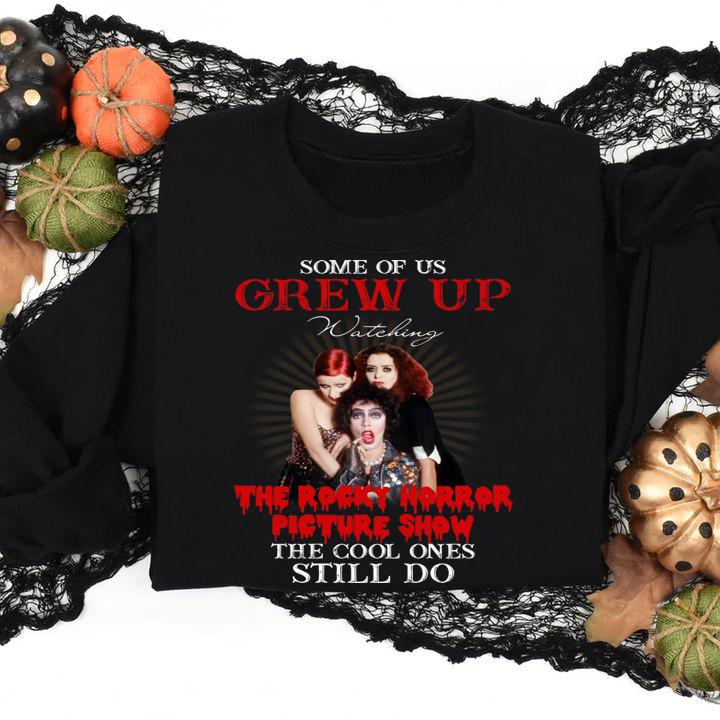 Some of us grew up watching The Rocky Horror Picture Show the cool ones still do t-shirt