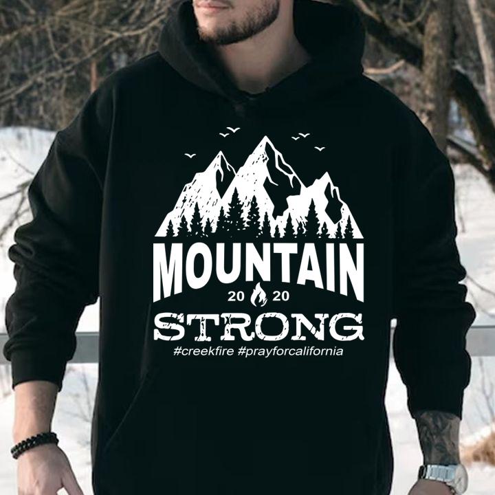 Creek Fire Mountain Strong t-shirt