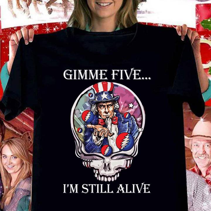 Grateful Dead Gimme Five I'm Still Alive t-shirt