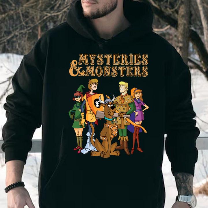 Mysteries and Monsters t-shirt