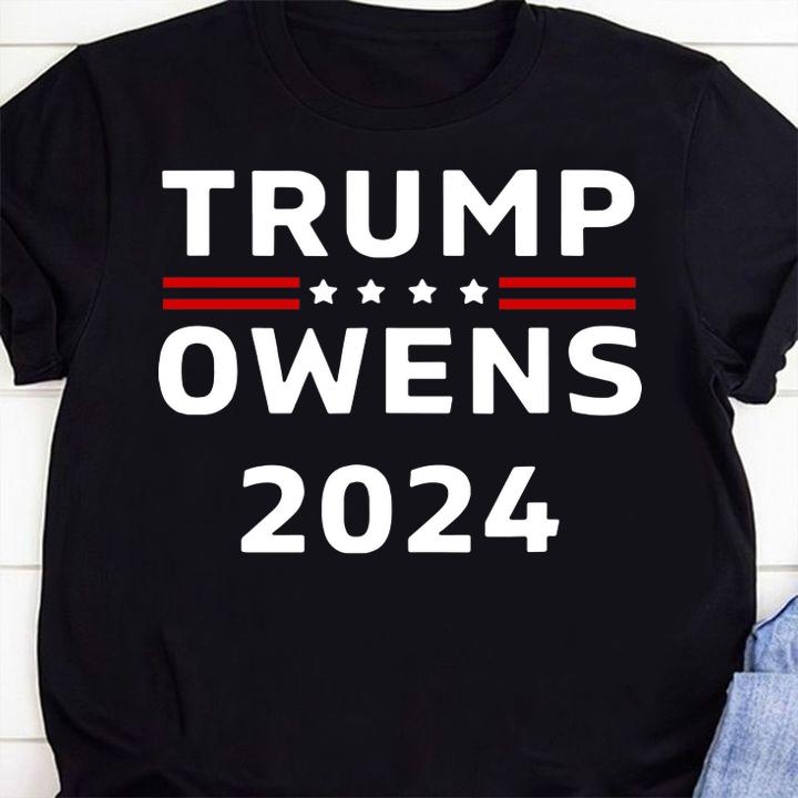 Trump Owens 2024 President Vice President t-shirt 6 Nursedaytee News