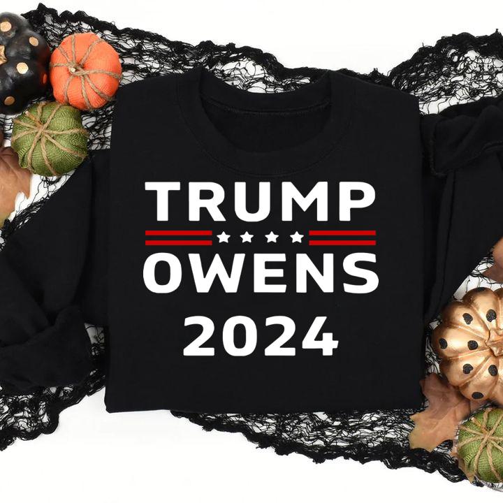 Trump Owens 2024 President Vice President t-shirt