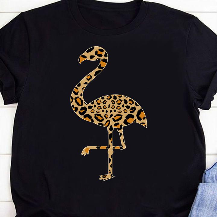 Hot Leopard Print Flamingo - Summer Beach Vacation t-shirt 51 Nursetee News