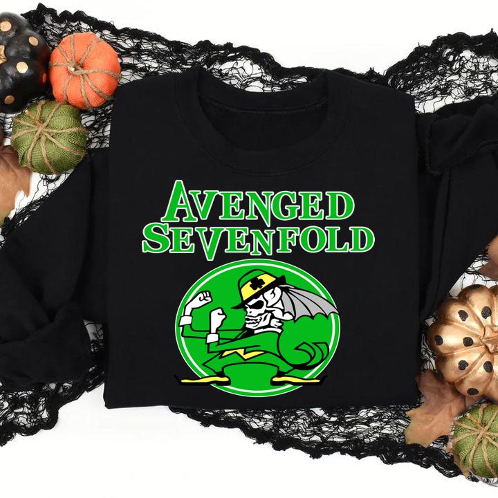 St Daddys Day Avenged Sevenfold Its Your Fookin Nightmare t-shirt