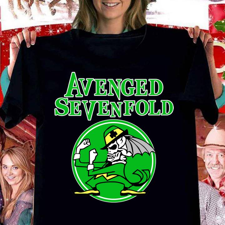 St Daddys Day Avenged Sevenfold Its Your Fookin Nightmare t-shirt