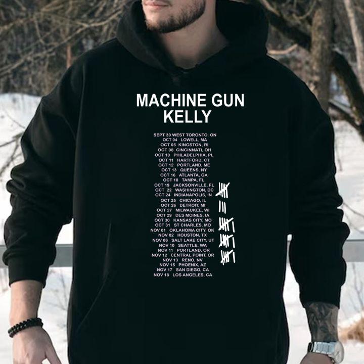 The Justin Bieber Big Tour Machine Gun Kelly t-shirt